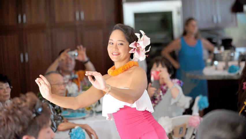 Ukulele & Hula Dancers