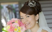 Hair style and make-up wedding