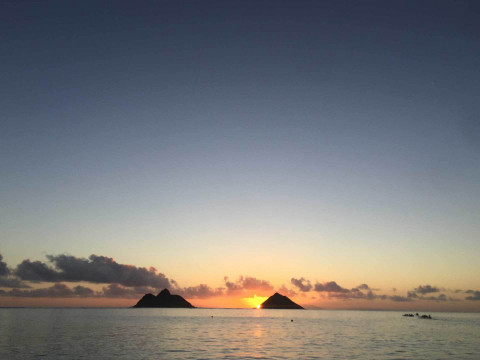 Lanikai Beach at Sunrise